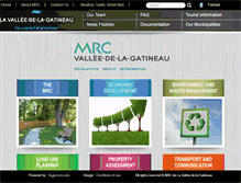 Tablet Screenshot of mrcvg.qc.ca